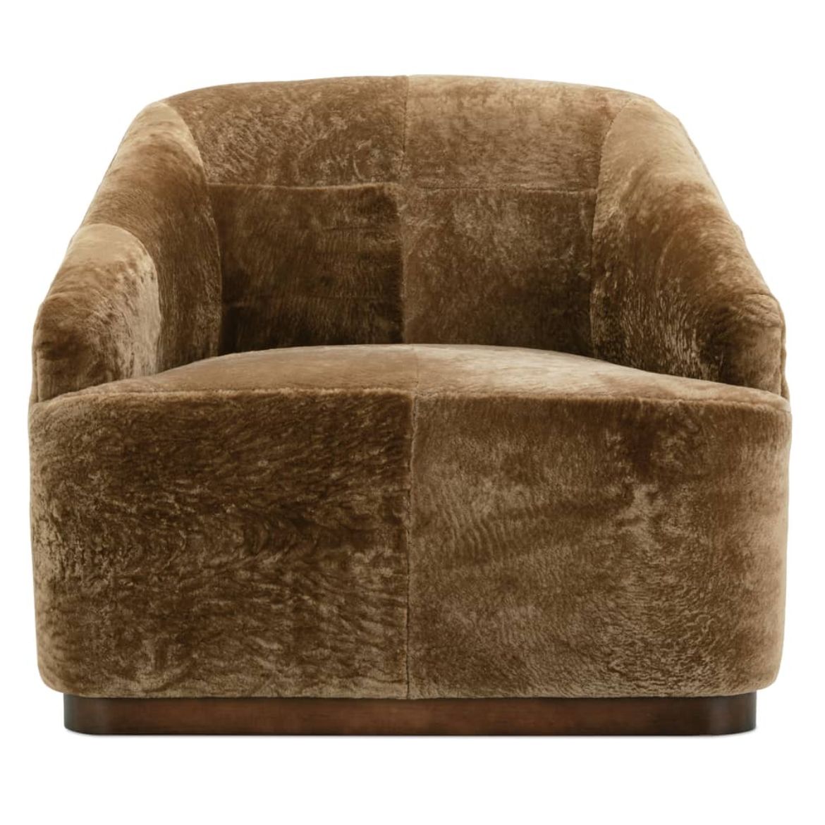 Picture of Shearling Leather Bernie Swivel Chair